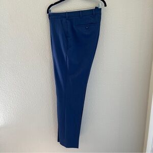 Van Heisenberg Men’s Dress Pants in Navy Straight Fit Size 38x30